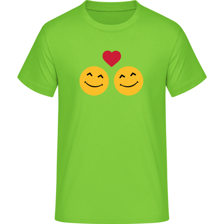 Smileys In Love T-skjorte 0 image