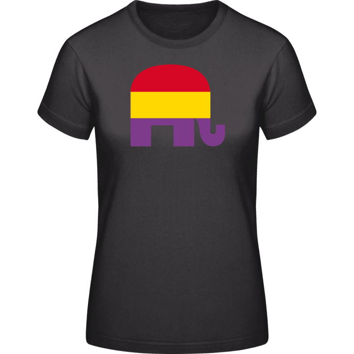Elefante Republicano Camiseta de mujer contain pic