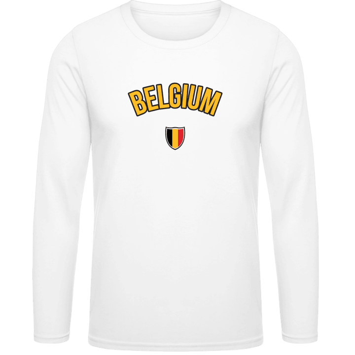 BELGIUM Football Fan Shirt met lange mouwen 0 image