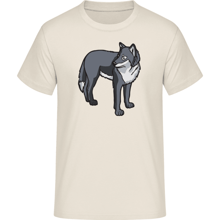 Wolf Illustration T-skjorte 0 image