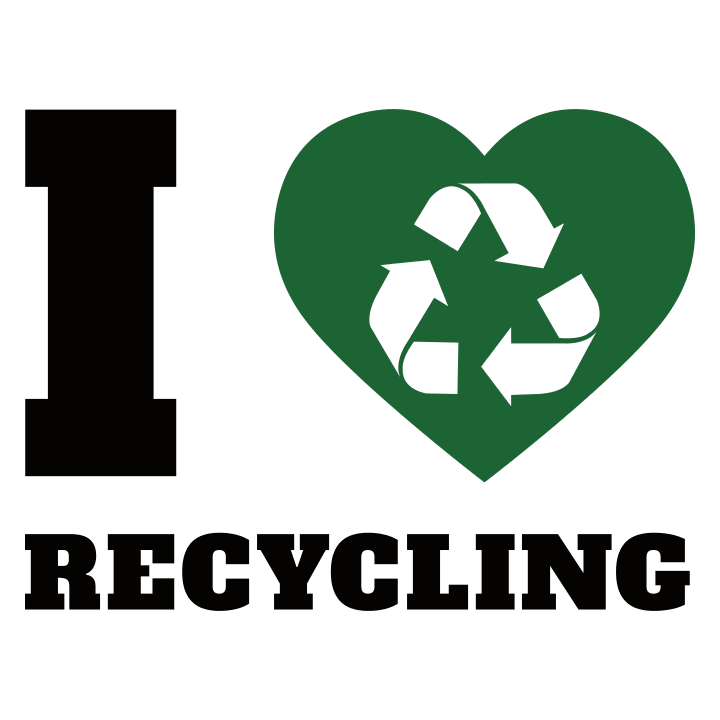 I Love Recycling Frauen T-Shirt 0 image