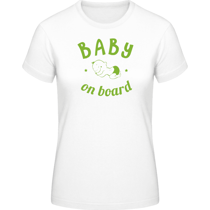Baby on Board Pregnant T-skjorte for kvinner 0 image