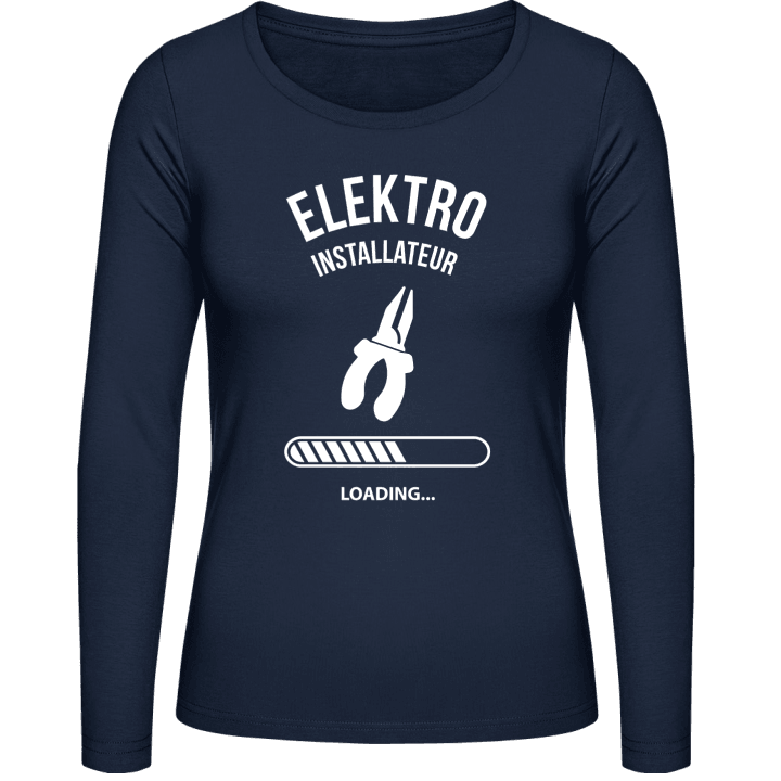 Elektro Installateur Loading Langermet skjorte for kvinner 0 image