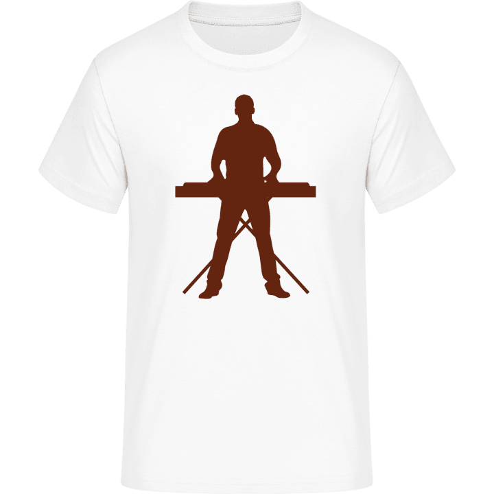 Keyboard Player Silhouette T-Shirt contain pic