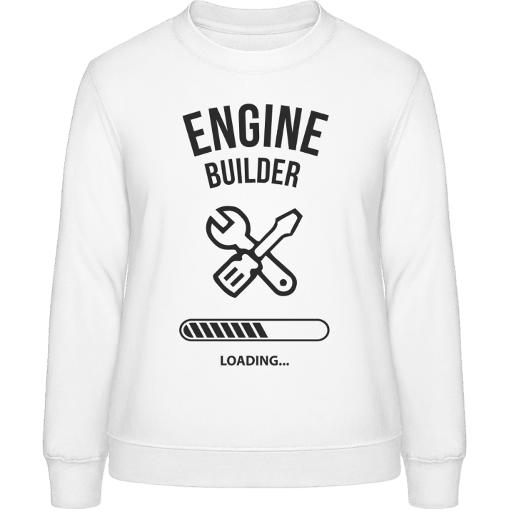 Machine Builder Loading Frauen Sweatshirt contain pic