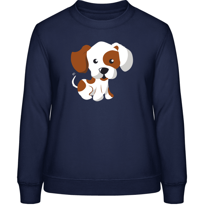 Little Dog Illustration Vrouwen Sweatshirt 0 image