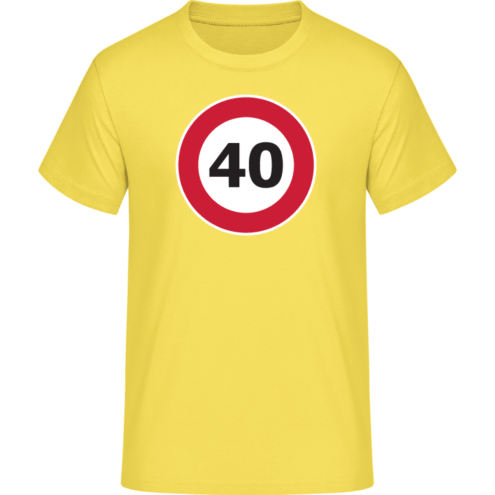 40 Speed Limit T-Shirt 0 image