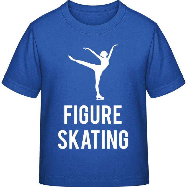Figure Skating Logo T-skjorte for barn contain pic