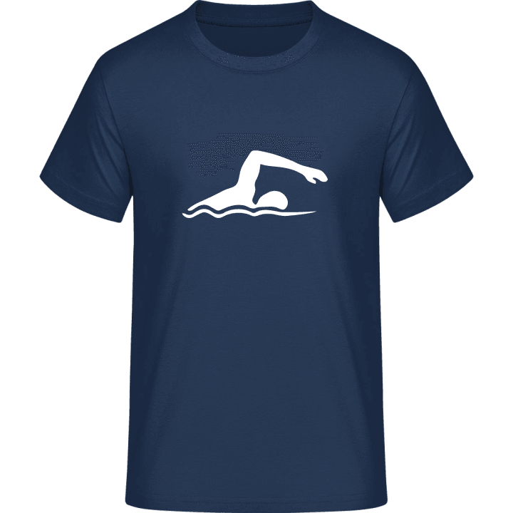 Swimmer Illustration T-Shirt contain pic