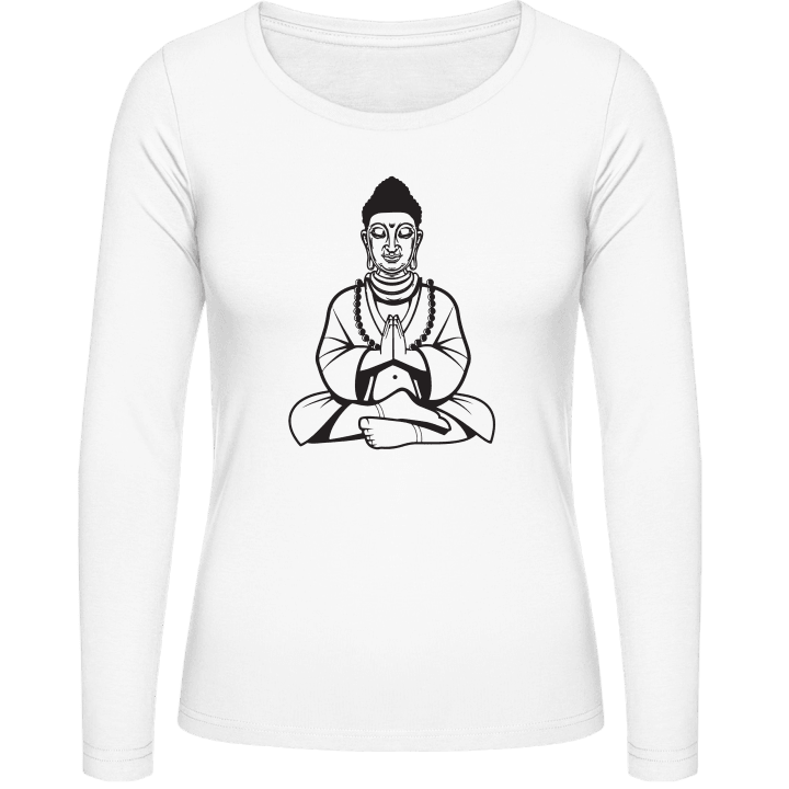 Buddha Symbol Frauen Langarmshirt 0 image