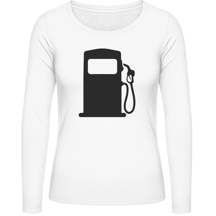 Gas Station Camisa de manga larga para mujer contain pic
