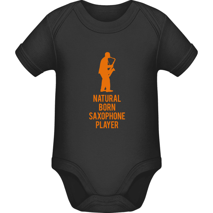 Natural Born Saxophone Player Baby Romper contain pic