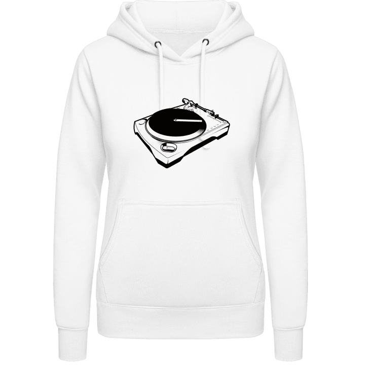 DJ Turntable Women Hoodie contain pic