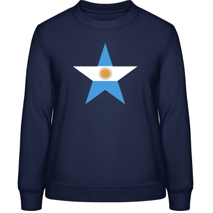 Argentinian Star Sweatshirt för kvinnor contain pic