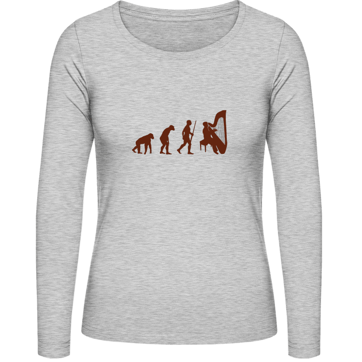 Harpist Evolution T-shirt à manches longues pour femmes contain pic