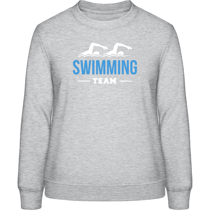 Swimming Team Frauen Sweatshirt contain pic