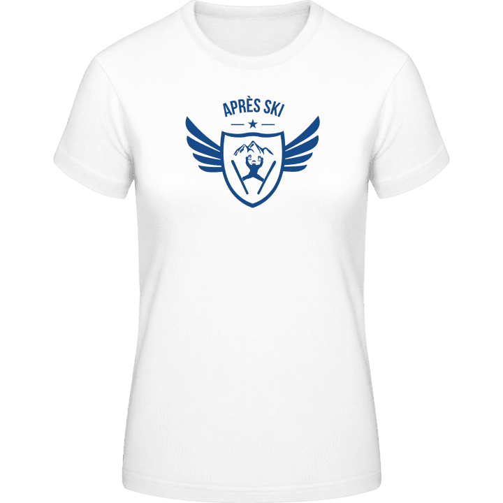 Après Ski Star Winged Vrouwen T-shirt contain pic