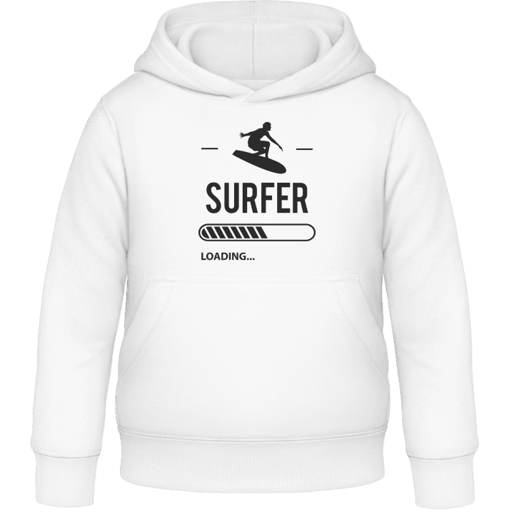 Surfer Loading Felpa con cappuccio per bambini contain pic