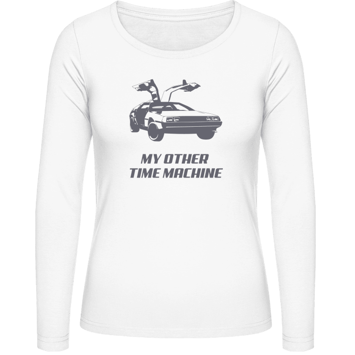 Delorean My Other Time Machine Langermet skjorte for kvinner 0 image