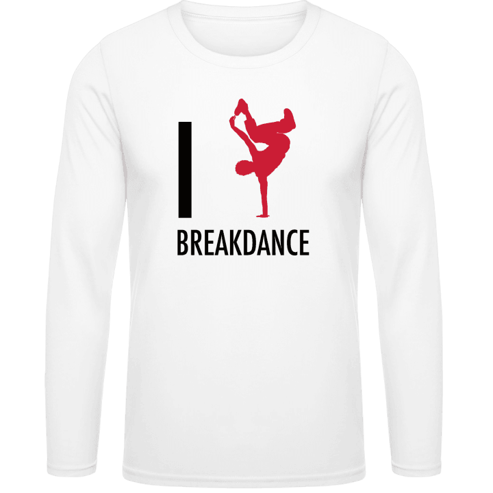 I Love Breakdance Langermet skjorte contain pic