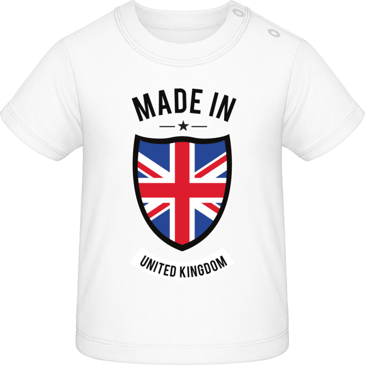 Made in United Kingdom Maglietta bambino contain pic