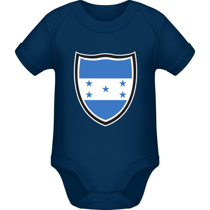 Honduras Flag Shield Baby Romper contain pic
