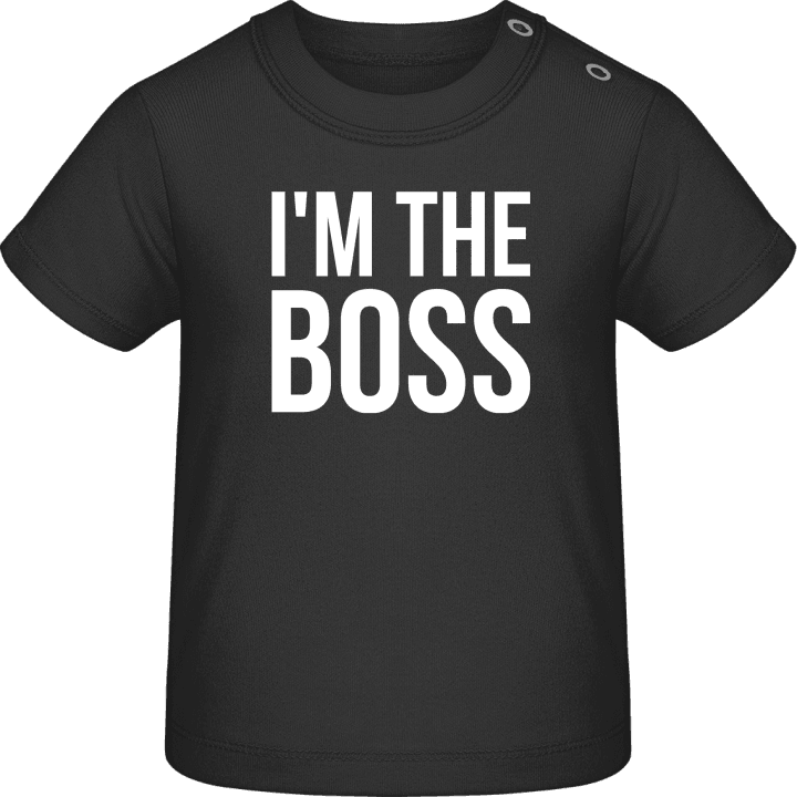 I'm The Boss Camiseta de bebé contain pic