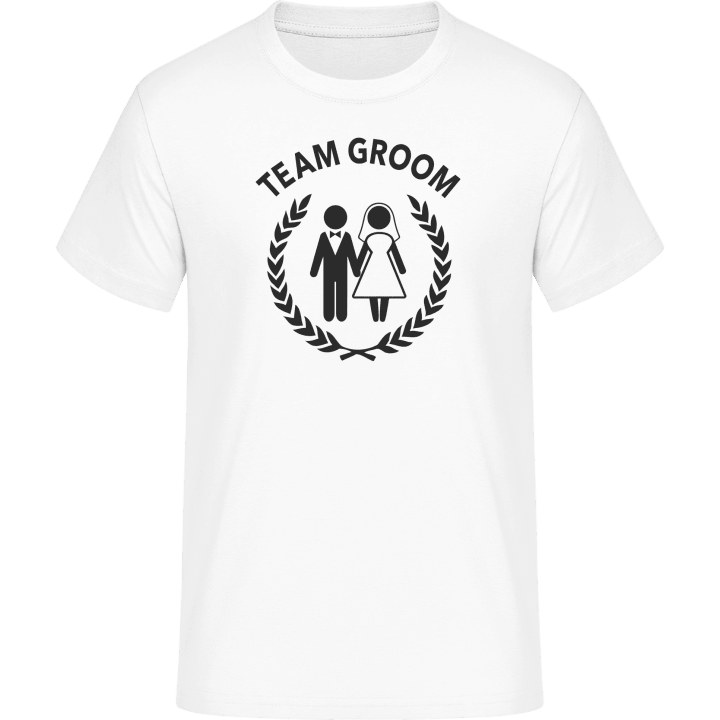 Team Groom Own Text T-Shirt contain pic