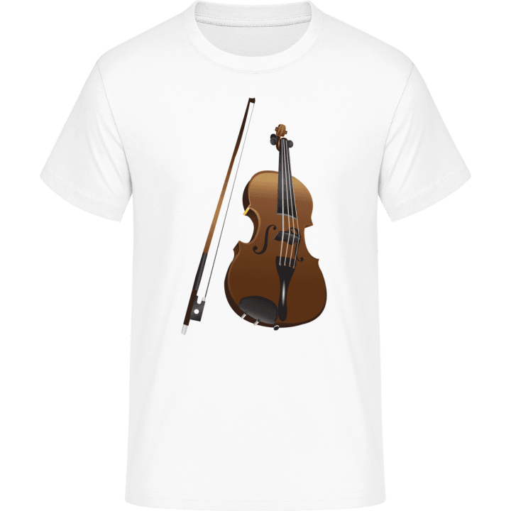 Violin Realistic T-skjorte 0 image