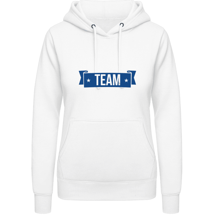Team + YOUR TEXT Vrouwen Hoodie 0 image