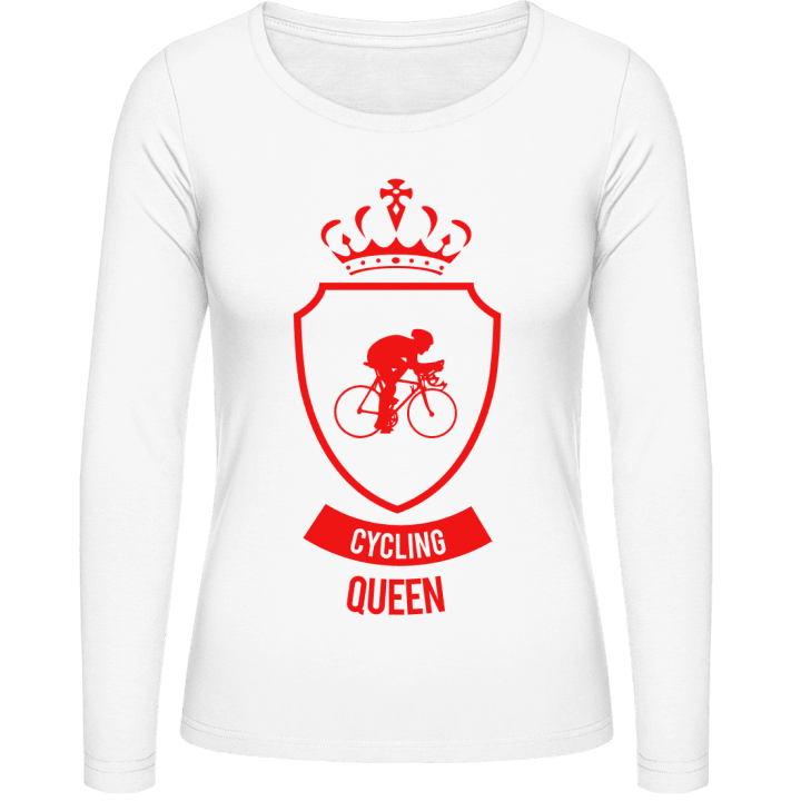 Cycling Queen Langermet skjorte for kvinner contain pic