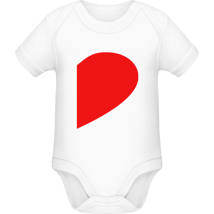 Couple Heart Right Baby Romper contain pic