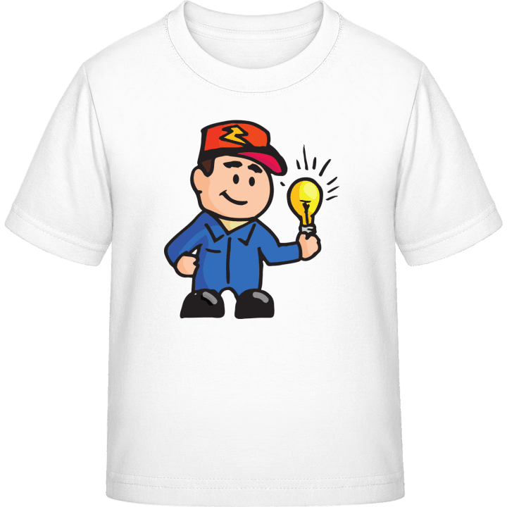 Electrician Comic Kinderen T-shirt 0 image