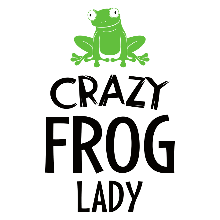 Crazy Frog Lady Kitchen Apron 0 image