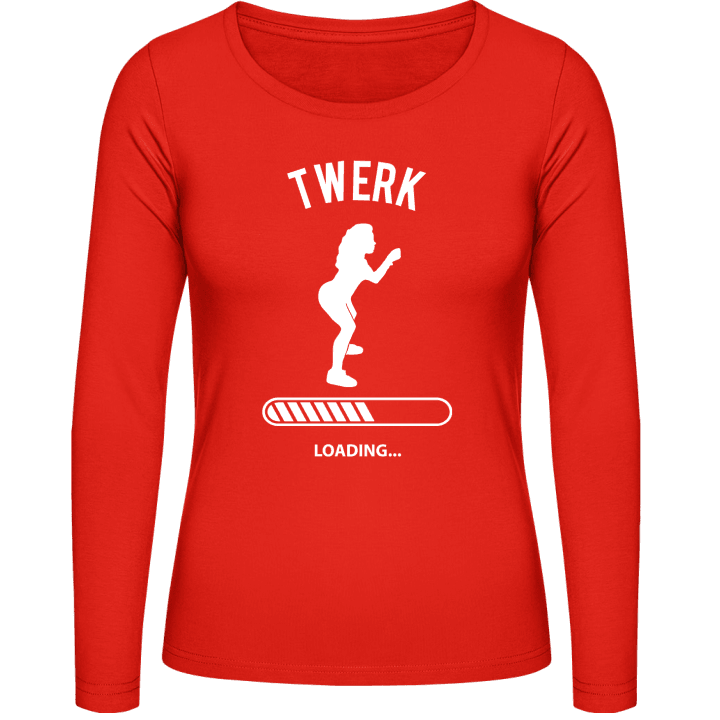 Twerk Loading Langermet skjorte for kvinner contain pic