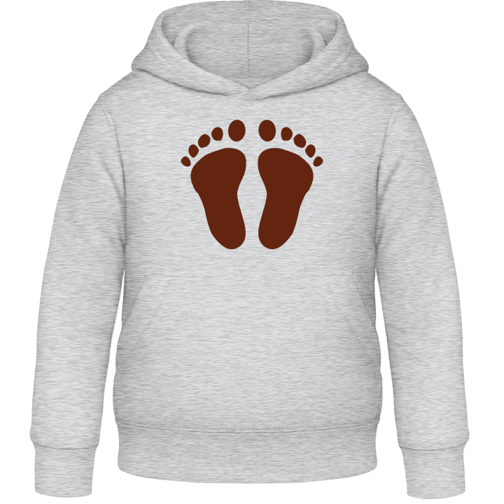 Feet Sweat à capuche pour enfants contain pic