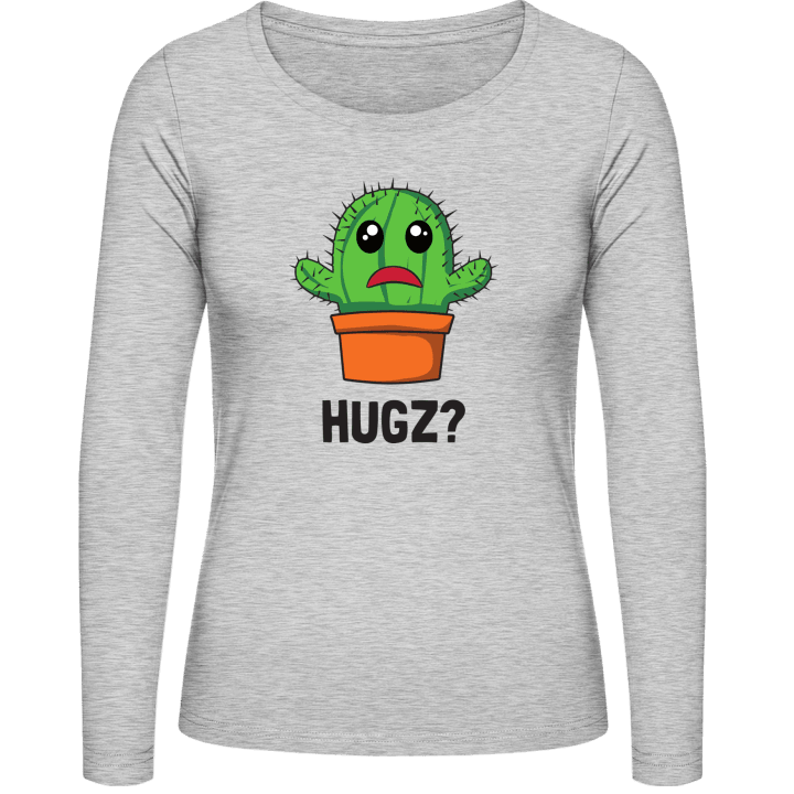 Hugz Cactus Frauen Langarmshirt contain pic