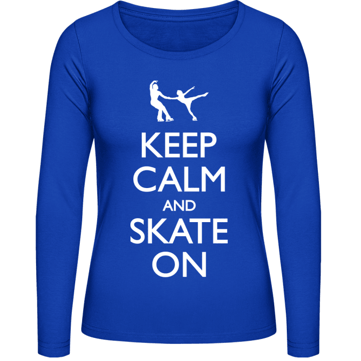 Skate On Camisa de manga larga para mujer contain pic