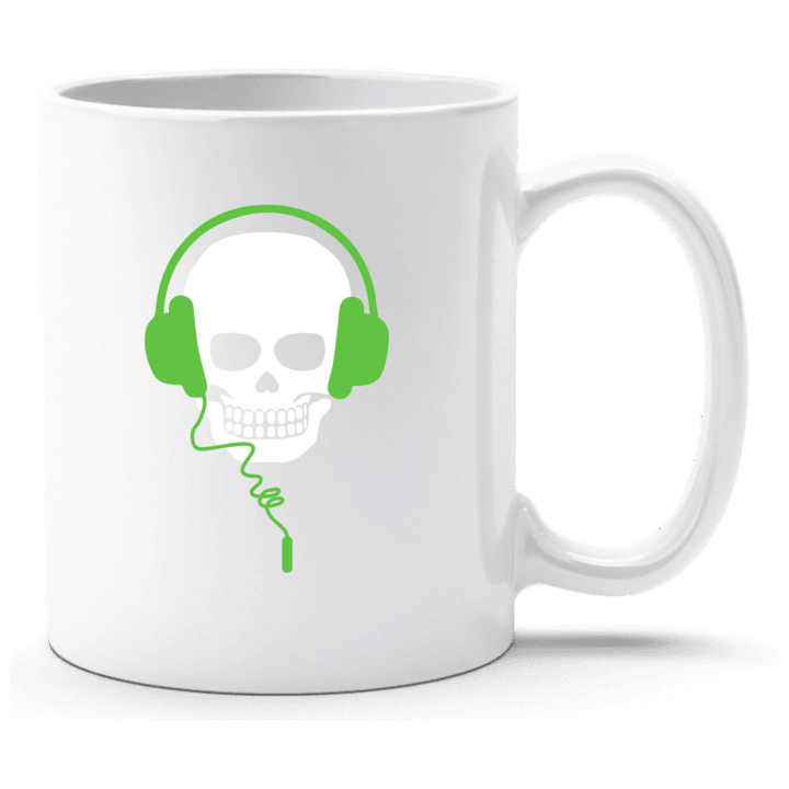 Music Lover Skull Headphones Cup contain pic
