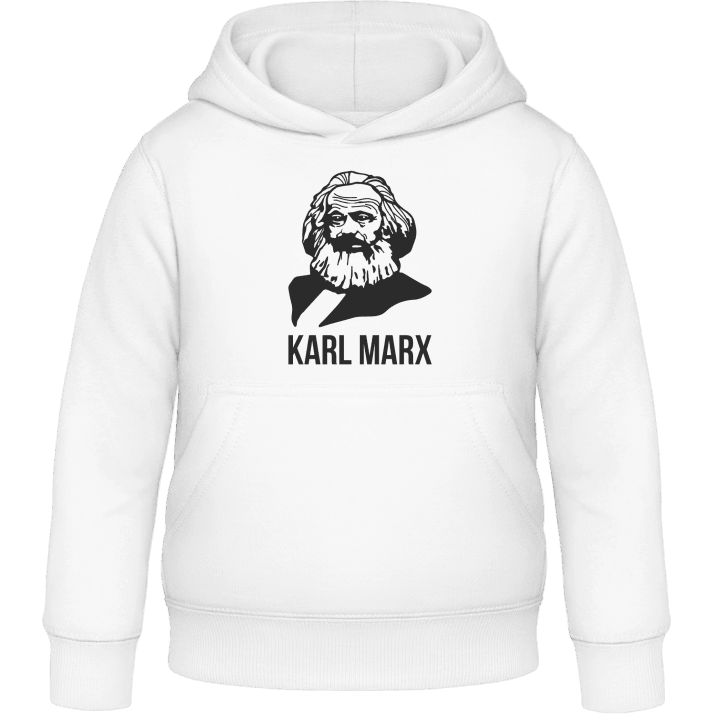 Karl Marx SIlhouette Kids Hoodie 0 image