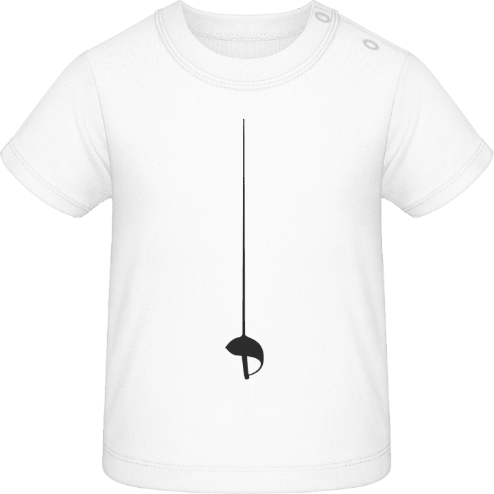 Fencing Sword Baby T-skjorte contain pic