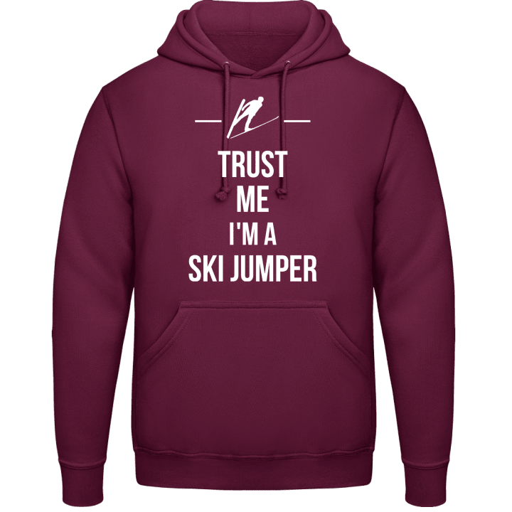 Trust Me I´m A Ski Jumper Hoodie contain pic