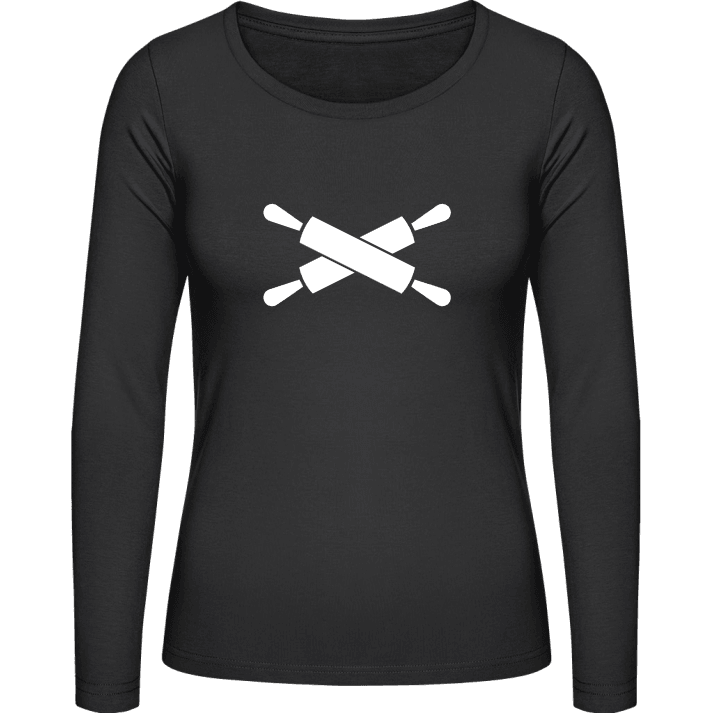 Crossed Deegrollers T-shirt à manches longues pour femmes contain pic