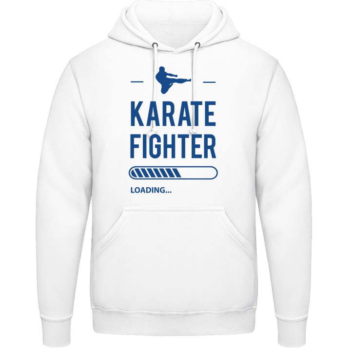Karate Fighter Loading Felpa con cappuccio contain pic