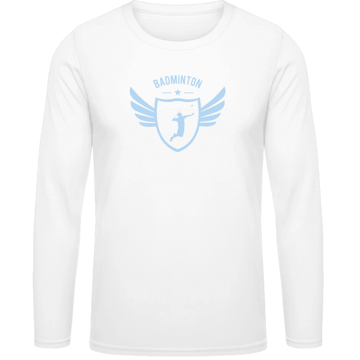 Badminton Winged T-shirt à manches longues contain pic