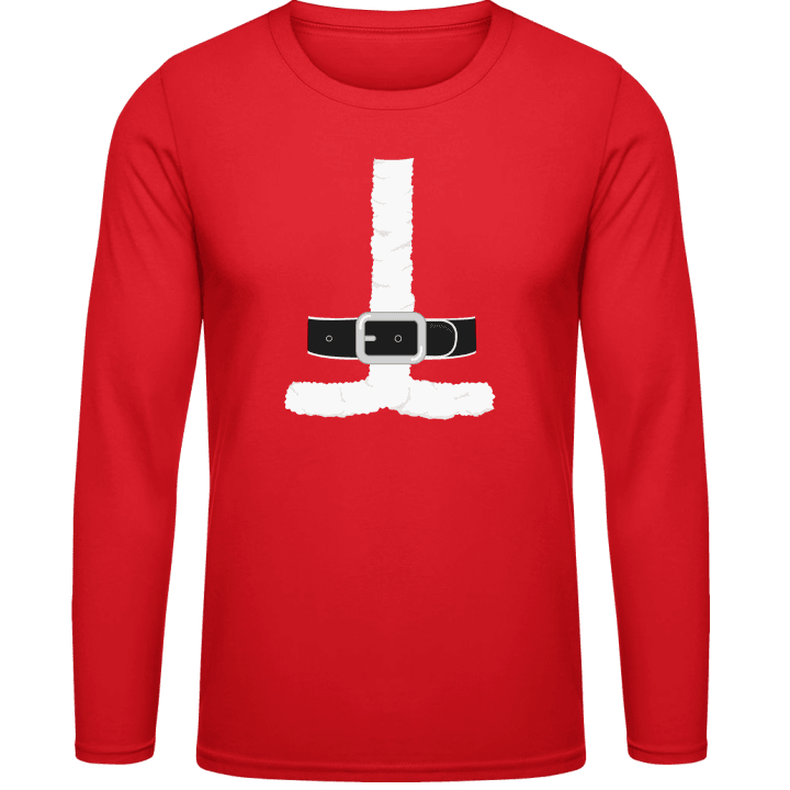 Santa Dress Long Sleeve Shirt 0 image