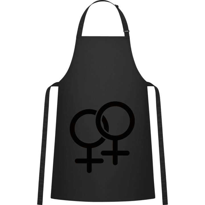 Lesbian Symbol Delantal de cocina contain pic