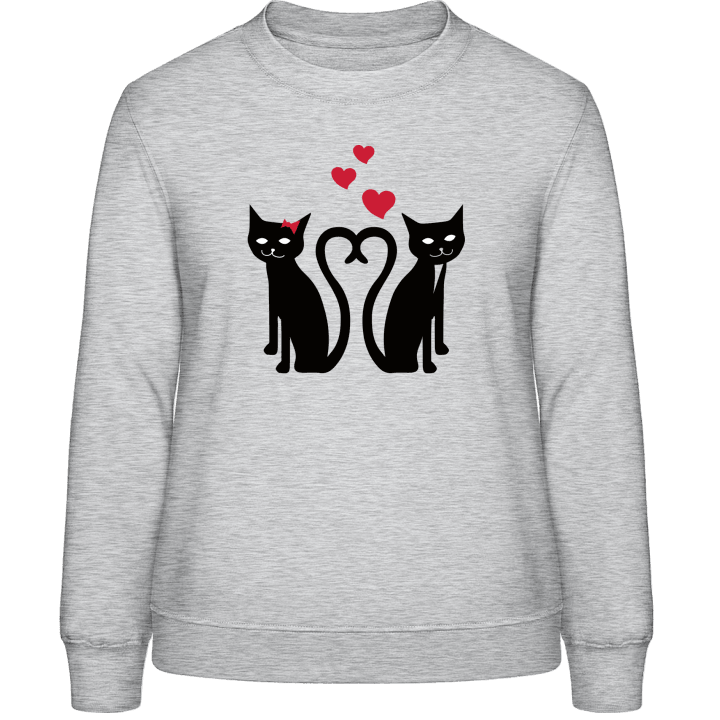 Cat Love Genser for kvinner contain pic