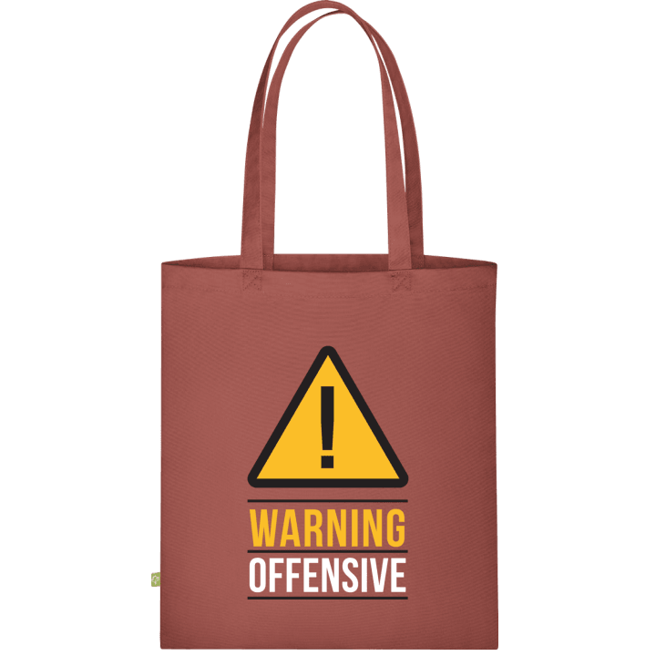 Warning Offensive Stofftasche 0 image