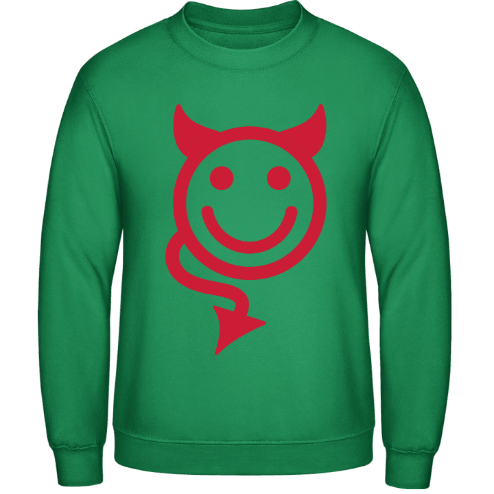 Devil Smiley Icon Sweatshirt contain pic